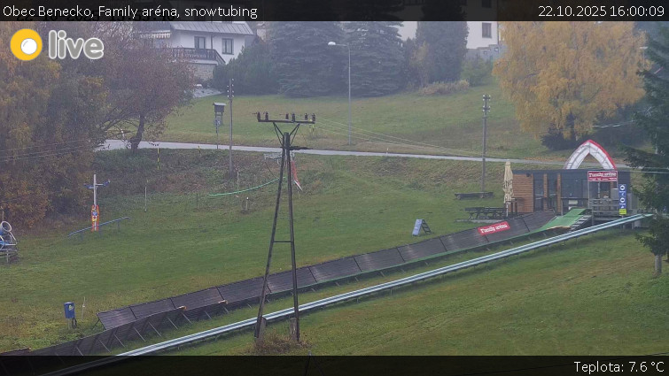 Obec Benecko - Family aréna, snowtubing - 22.10.2025 v 16:00 Obec Benecko - Family aréna, snowtubing - 22.10.2025 v 16:00