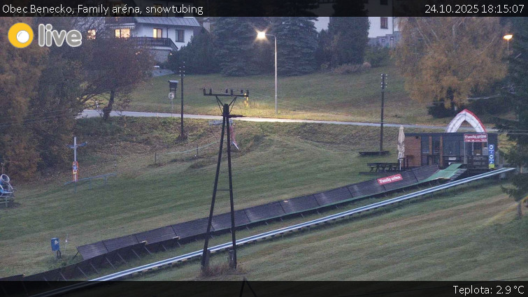 Obec Benecko - Family aréna, snowtubing - 24.10.2025 v 18:15 Obec Benecko - Family aréna, snowtubing - 24.10.2025 v 18:15
