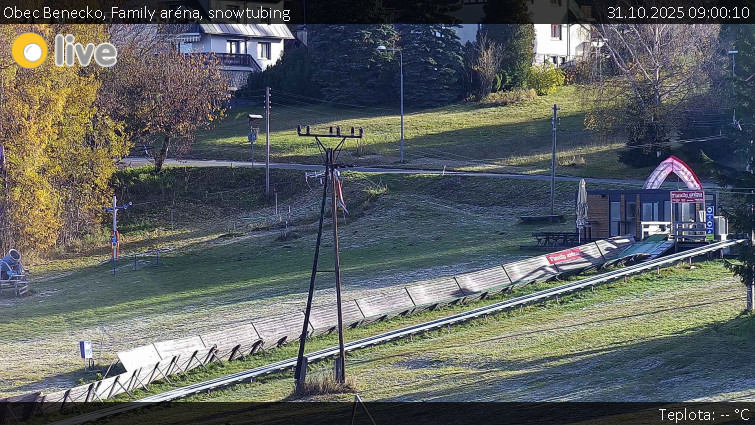 Obec Benecko - Family aréna, snowtubing - 31.10.2025 v 09:00 Obec Benecko - Family aréna, snowtubing - 31.10.2025 v 09:00