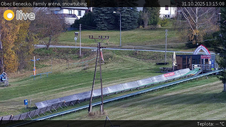 Obec Benecko - Family aréna, snowtubing - 31.10.2025 v 13:15 Obec Benecko - Family aréna, snowtubing - 31.10.2025 v 13:15