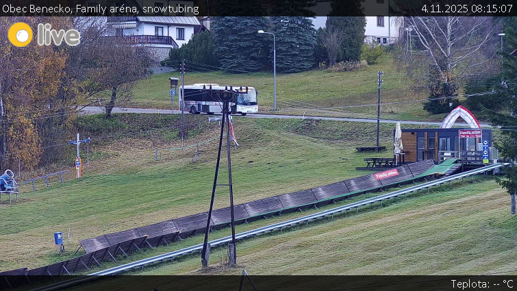 Obec Benecko - Family aréna, snowtubing - 4.11.2025 v 08:15