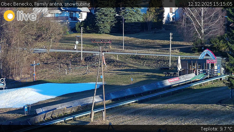 Obec Benecko - Family aréna, snowtubing - 12.12.2025 v 15:15