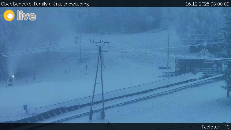 Obec Benecko - Family aréna, snowtubing - 16.12.2025 v 08:00