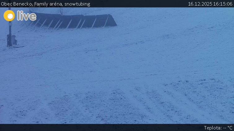 Obec Benecko - Family aréna, snowtubing - 16.12.2025 v 16:15
