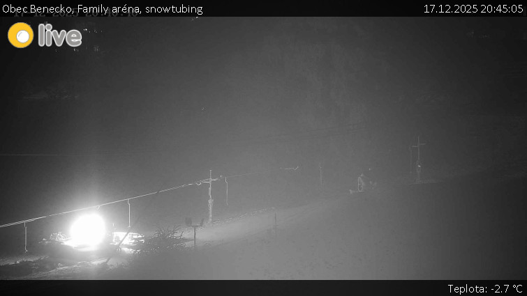 Obec Benecko - Family aréna, snowtubing - 17.12.2025 v 20:45