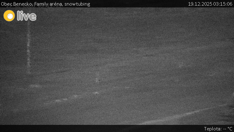 Obec Benecko - Family aréna, snowtubing - 19.12.2025 v 03:15