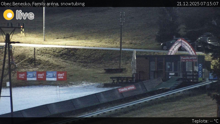 Obec Benecko - Family aréna, snowtubing - 21.12.2025 v 07:15