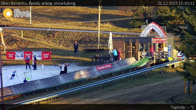 Obec Benecko - Family aréna, snowtubing - 21.12.2025 v 15:30