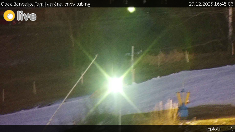 Obec Benecko - Family aréna, snowtubing - 27.12.2025 v 16:45