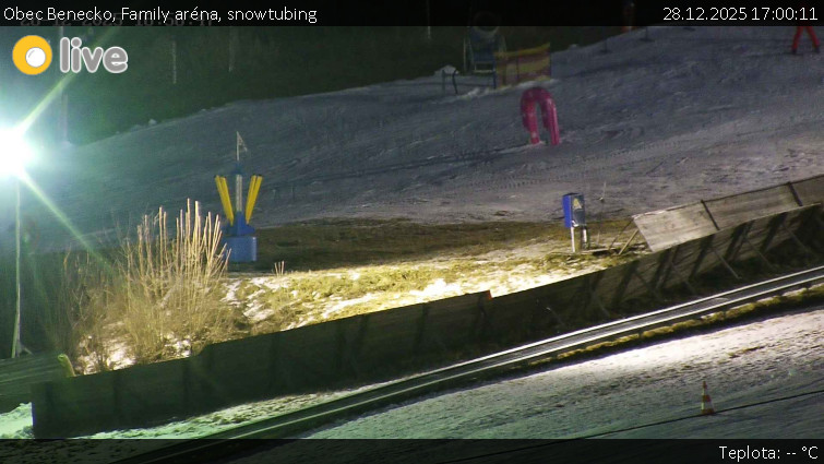 Obec Benecko - Family aréna, snowtubing - 28.12.2025 v 17:00