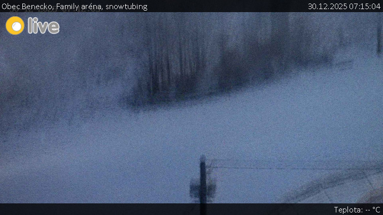 Obec Benecko - Family aréna, snowtubing - 30.12.2025 v 07:15