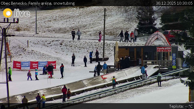 Obec Benecko - Family aréna, snowtubing - 30.12.2025 v 10:30