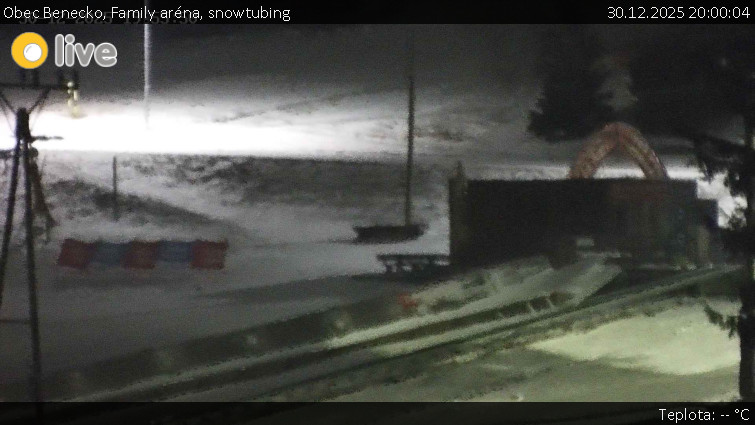 Obec Benecko - Family aréna, snowtubing - 30.12.2025 v 20:00