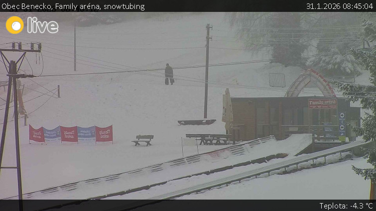 Obec Benecko - Family aréna, snowtubing - 31.1.2026 v 08:45