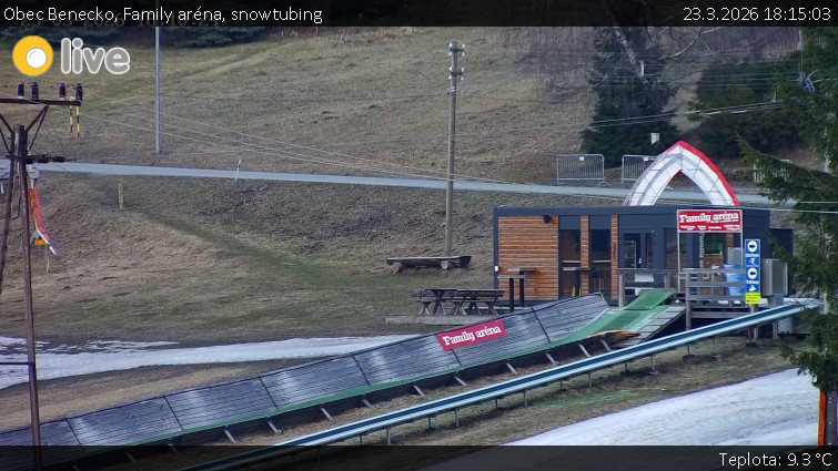 Obec Benecko - Family aréna, snowtubing - 23.3.2026 v 18:15