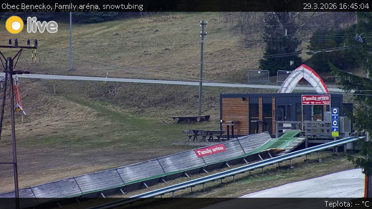 Obec Benecko - Family aréna, snowtubing - 29.3.2026 v 16:45