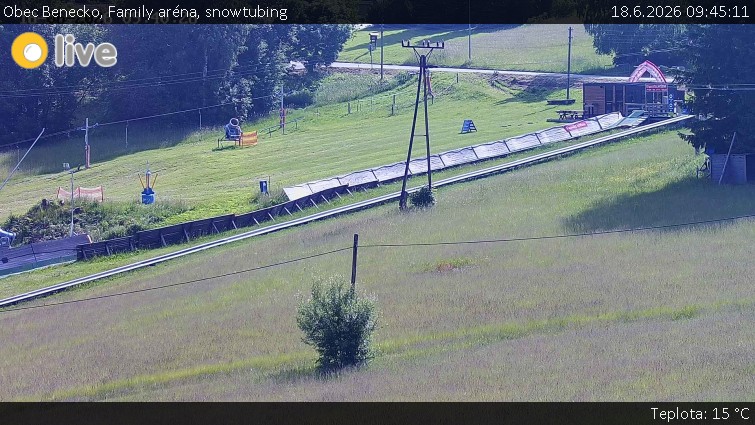 Obec Benecko - Family aréna, snowtubing - 18.6.2026 v 09:45