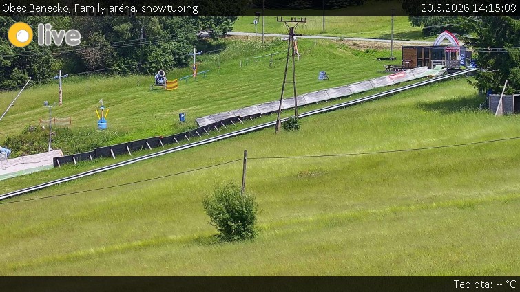 Obec Benecko - Family aréna, snowtubing - 20.6.2026 v 14:15