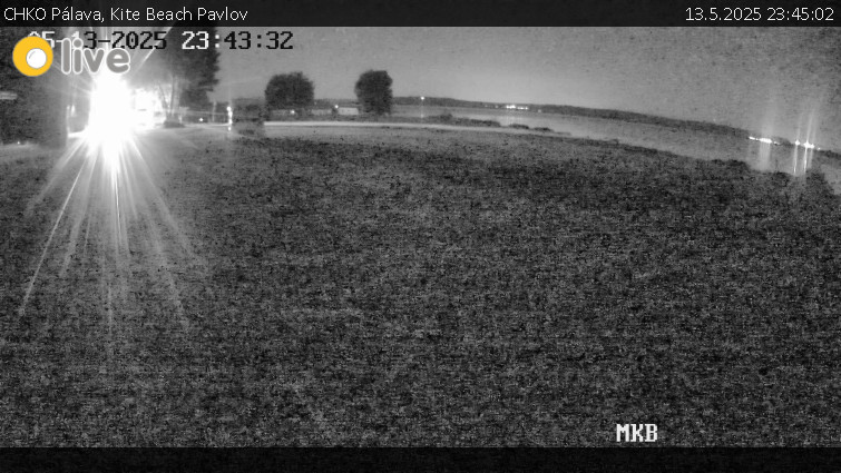 CHKO Pálava - Kite Beach Pavlov - 13.5.2025 v 23:45 CHKO Pálava - Kite Beach Pavlov - 13.5.2025 v 23:45