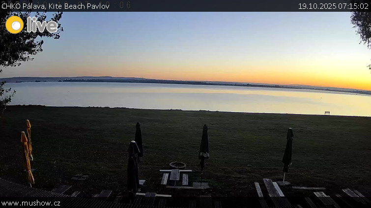 CHKO Pálava - Kite Beach Pavlov - 19.10.2025 v 07:15 CHKO Pálava - Kite Beach Pavlov - 19.10.2025 v 07:15