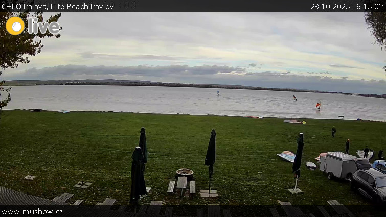 CHKO Pálava - Kite Beach Pavlov - 23.10.2025 v 16:15 CHKO Pálava - Kite Beach Pavlov - 23.10.2025 v 16:15