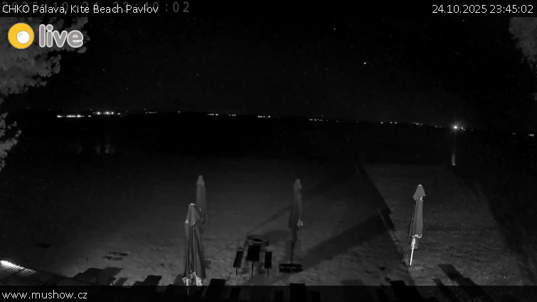 CHKO Pálava - Kite Beach Pavlov - 24.10.2025 v 23:45 CHKO Pálava - Kite Beach Pavlov - 24.10.2025 v 23:45