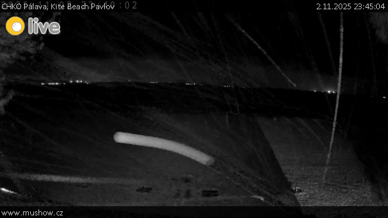 CHKO Pálava - Kite Beach Pavlov - 2.11.2025 v 23:45