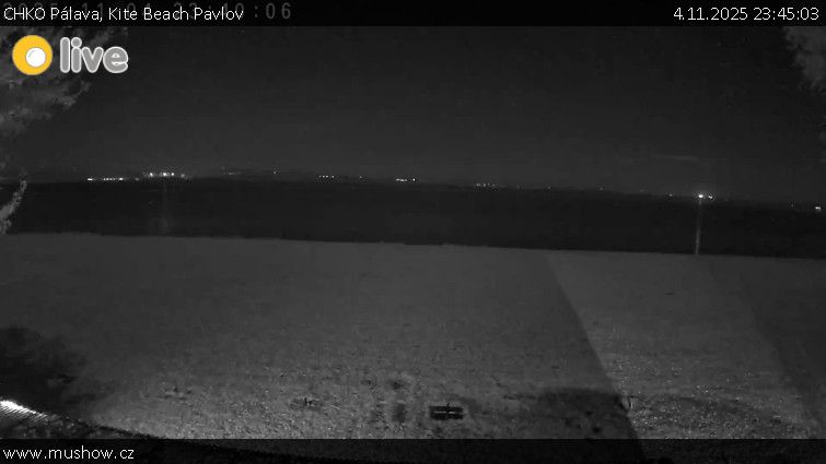 CHKO Pálava - Kite Beach Pavlov - 4.11.2025 v 23:45