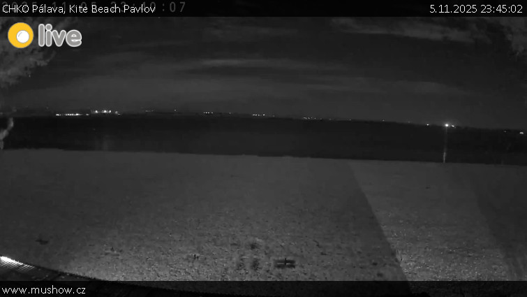CHKO Pálava - Kite Beach Pavlov - 5.11.2025 v 23:45