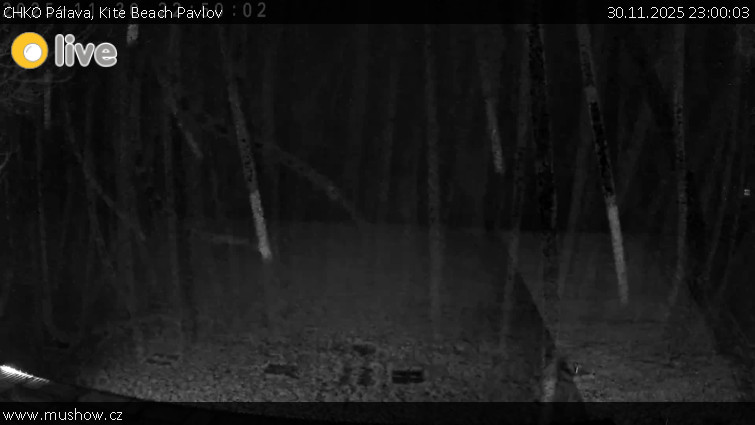 CHKO Pálava - Kite Beach Pavlov - 30.11.2025 v 23:00