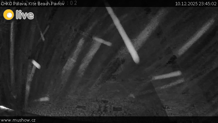 CHKO Pálava - Kite Beach Pavlov - 10.12.2025 v 23:45