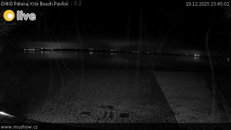 CHKO Pálava - Kite Beach Pavlov - 19.12.2025 v 23:45