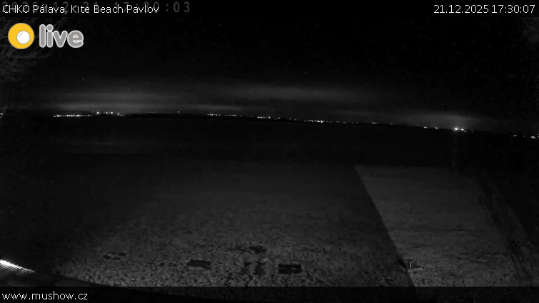 CHKO Pálava - Kite Beach Pavlov - 21.12.2025 v 17:30