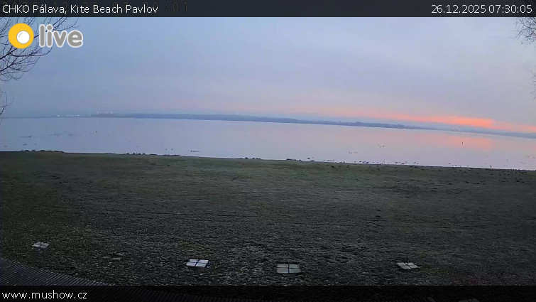 CHKO Pálava - Kite Beach Pavlov - 26.12.2025 v 07:30