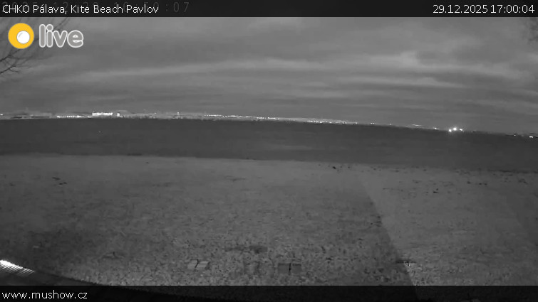 CHKO Pálava - Kite Beach Pavlov - 29.12.2025 v 17:00