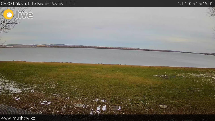 CHKO Pálava - Kite Beach Pavlov - 1.1.2026 v 15:45