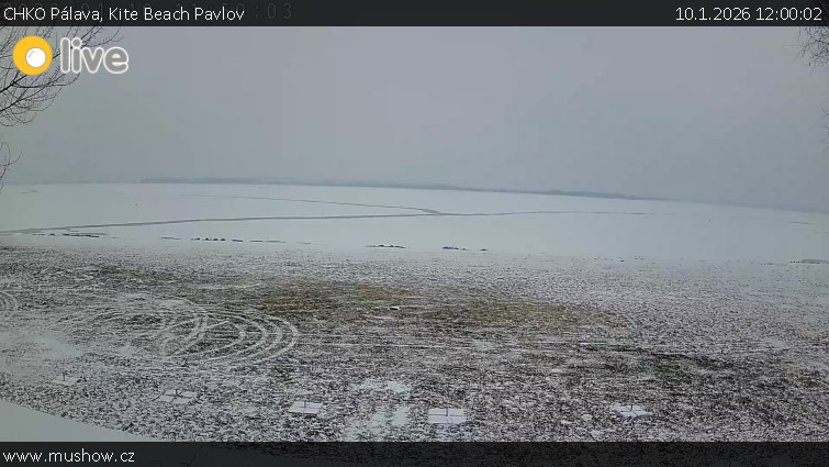 CHKO Pálava - Kite Beach Pavlov - 10.1.2026 v 12:00