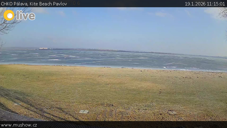 CHKO Pálava - Kite Beach Pavlov - 19.1.2026 v 11:15
