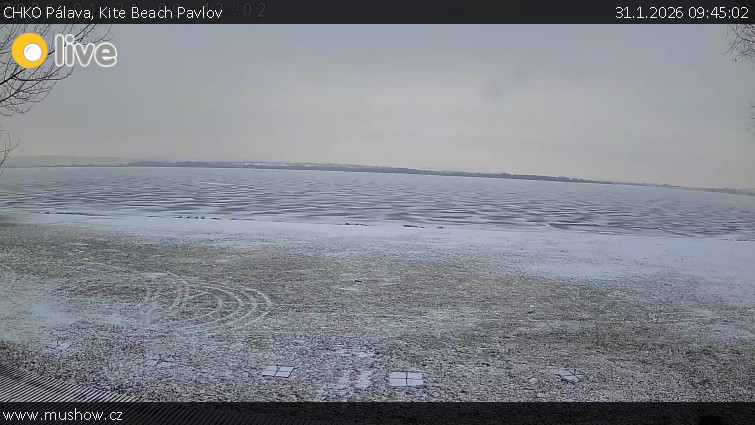 CHKO Pálava - Kite Beach Pavlov - 31.1.2026 v 09:45
