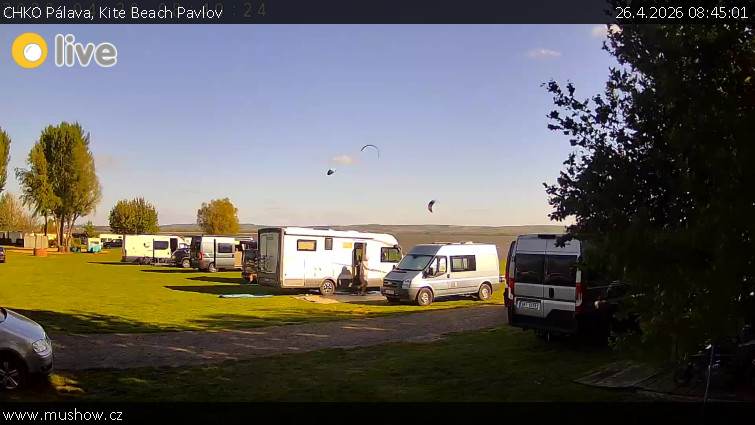 CHKO Pálava - Kite Beach Pavlov - 26.4.2026 v 08:45
