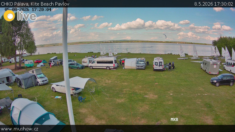 CHKO Pálava - Kite Beach Pavlov - 8.5.2026 v 17:30