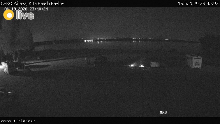 CHKO Pálava - Kite Beach Pavlov - 19.6.2026 v 23:45