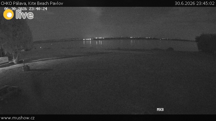 CHKO Pálava - Kite Beach Pavlov - 30.6.2026 v 23:45