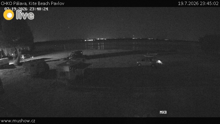 CHKO Pálava - Kite Beach Pavlov - 19.7.2026 v 23:45
