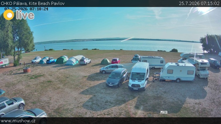 CHKO Pálava - Kite Beach Pavlov - 25.7.2026 v 07:15