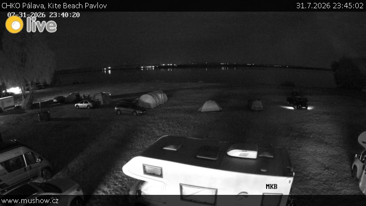 Pálava Protected Landscape Area - Kite Beach Pavlov - 31.7.2026 v 23:45