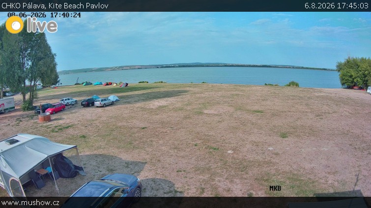CHKO Pálava - Kite Beach Pavlov - 6.8.2026 v 17:45