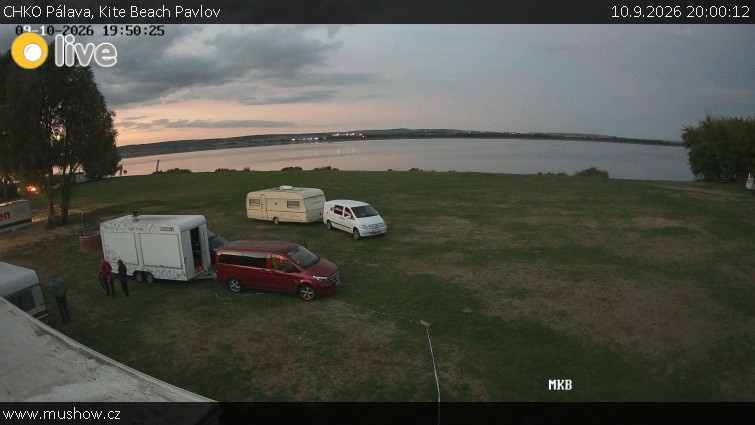 CHKO Pálava - Kite Beach Pavlov - 10.9.2026 v 20:00