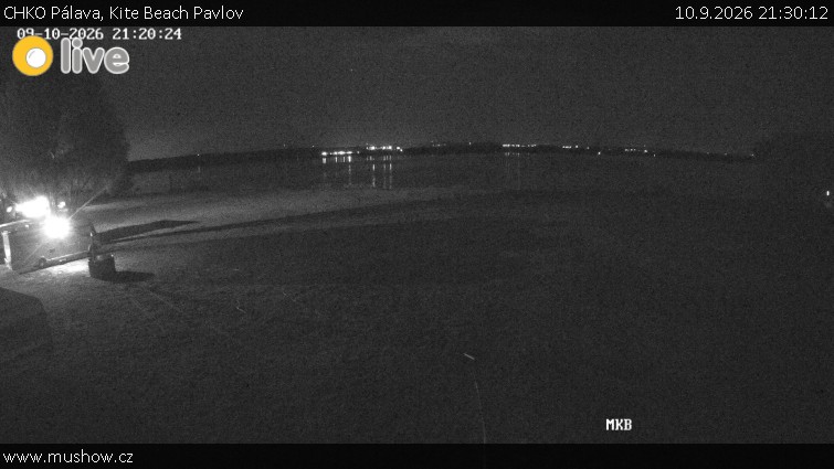 CHKO Pálava - Kite Beach Pavlov - 10.9.2026 v 21:30