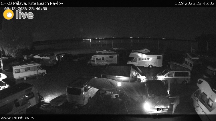CHKO Pálava - Kite Beach Pavlov - 12.9.2026 v 23:45